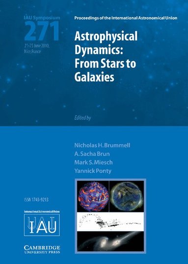 International Astronomical Union, Nicholas H. Brummell, A. Sacha Brun, Mark S. Miesch, Yannick Ponty - Astrophysical Dynamics (IAU S271), Inbunden