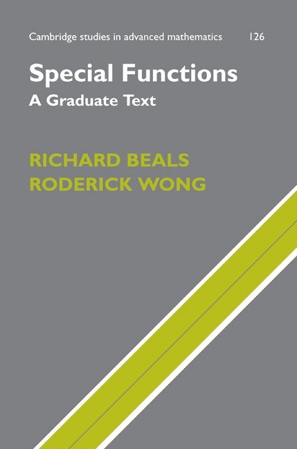 Richard Beals, Roderick Wong, Connecticut) Beals, Richard (Yale University, Roderick (City University of Hong Kong) Wong - Special Functions, Inbunden