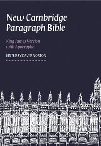 bokomslag New Cambridge Paragraph Bible with Apocrypha, Black Calfskin Leather, KJ595:TA Black Calfskin