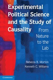 bokomslag Experimental Political Science and the Study of Causality