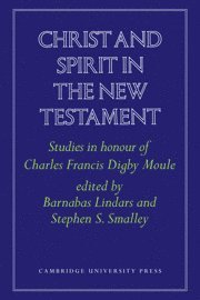 Barnabas Lindars, Stephen S. Smalley - Christ and Spirit in the New Testament, Inbunden