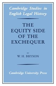 W. H. Bryson - The Equity Side of the Exchequer, Inbunden