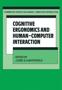 bokomslag Cognitive Ergonomics and Human-Computer Interaction
