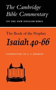 A. S. Herbert - The Book of the Prophet Isaiah, Chapters 40-66, Inbunden