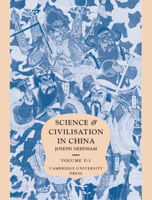 Science and Civilisation in China, Part 3, Spagyrical Discovery and Invention: Historical Survey from Cinnabar Elixirs to Synthetic Insulin 1