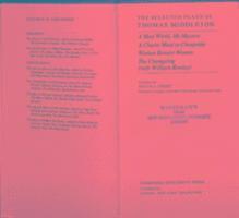 The Selected Plays of Thomas Middleton