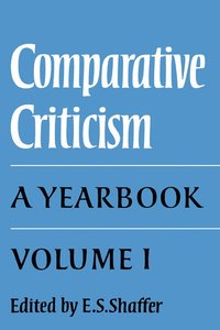 bokomslag Comparative Criticism: Volume 1, The Literary Canon