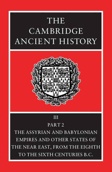 John Boardman, I. E. S. Edwards, E. Sollberger, N. G. L. Hammond - The Cambridge Ancient History, Inbunden