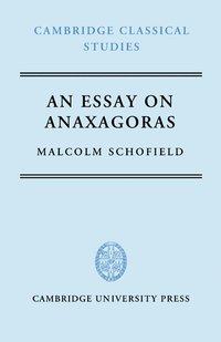 bokomslag An Essay on Anaxagoras