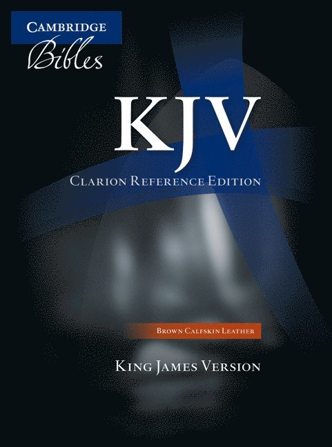 KJV Clarion Reference Bible, Brown Calfskin Leather, KJ485:X Brown Calfskin Leather 1
