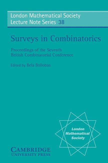 Surveys in Combinatorics 1