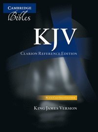 bokomslag KJV Clarion Reference Bible, Black Calf Split Leather, KJ484:X Black Calf Split Leather