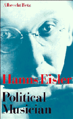 bokomslag Hanns Eisler Political Musician