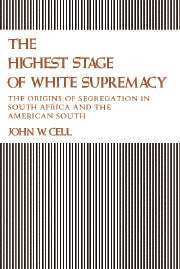 The Highest Stage of White Supremacy