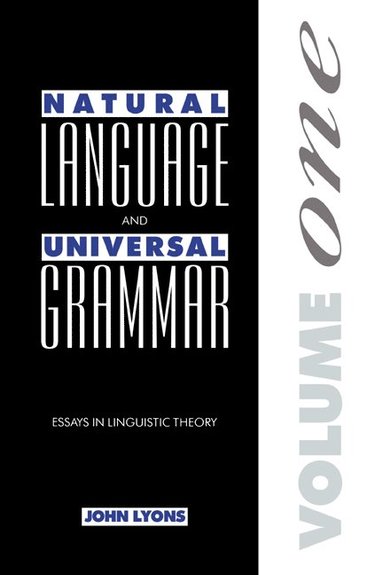 bokomslag Natural Language and Universal Grammar: Volume 1
