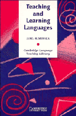 Earl W. Stevick - Teaching And Learning Languages, Inbunden