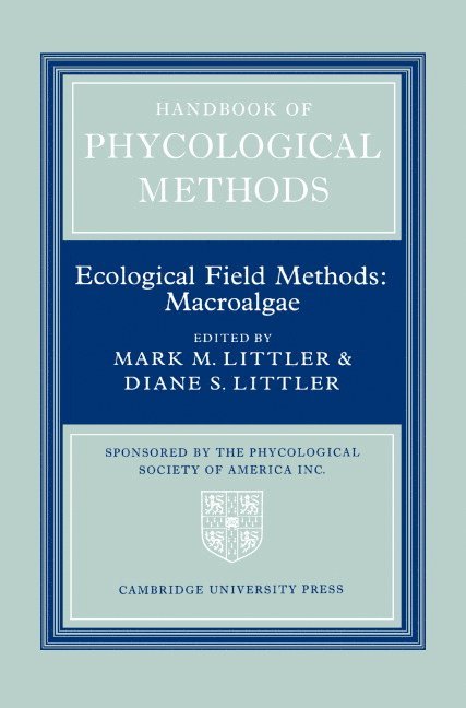 Handbook of Phycological Methods: Volume 4