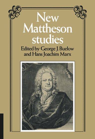 bokomslag New Mattheson Studies