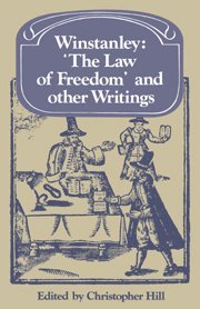 Christopher Hill - Winstanley 'The Law of Freedom' and other Writings, Inbunden
