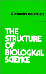 Alexander Rosenberg - The Structure of Biological Science, Inbunden