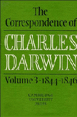 bokomslag The Correspondence of Charles Darwin: Volume 3, 1844-1846