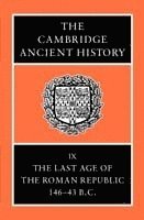 bokomslag The Cambridge Ancient History