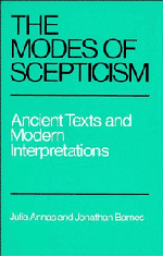Julia Annas, Jonathan Barnes - The Modes of Scepticism, Inbunden