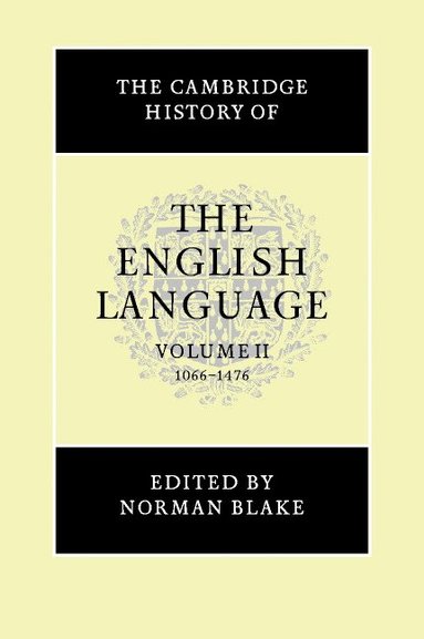 bokomslag The Cambridge History of the English Language