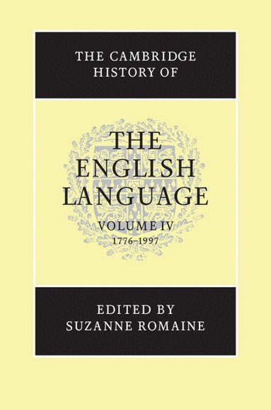 bokomslag The Cambridge History of the English Language