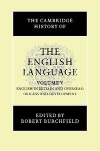 bokomslag The Cambridge History of the English Language