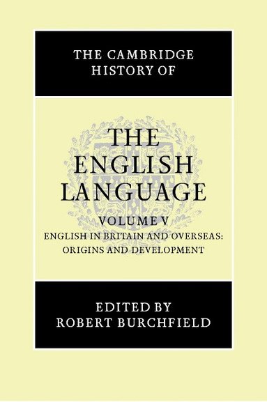 bokomslag The Cambridge History of the English Language