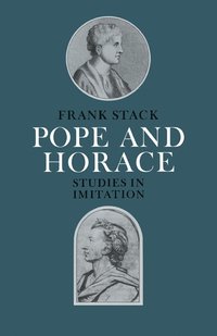bokomslag Pope and Horace