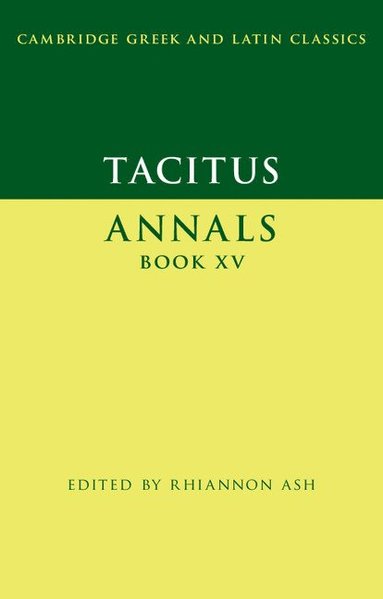 bokomslag Tacitus: Annals Book XV