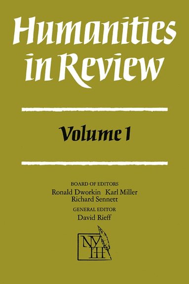 bokomslag Humanities in Review: Volume 1