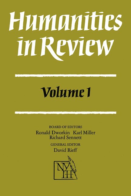Humanities in Review: Volume 1 1