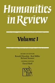 Humanities in Review: Volume 1 1