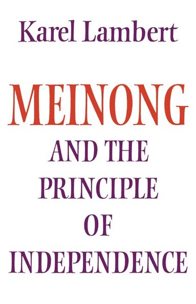 bokomslag Meinong and the Principle of Independence