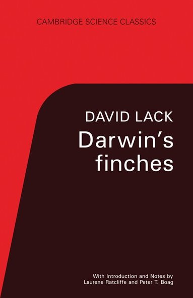 David Lack - Darwin's Finches, Häftad