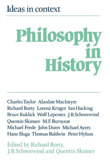 Richard Rorty, Jerome B. Schneewind, Quentin Skinner - Philosophy in History, Häftad