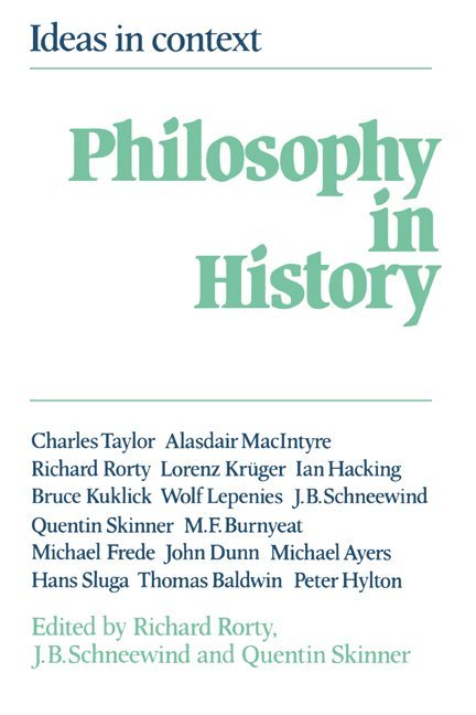 Philosophy in History 1