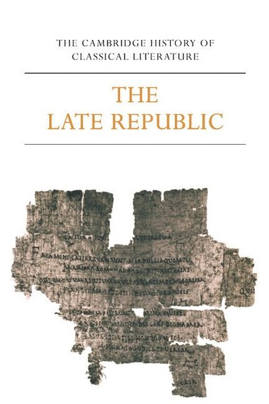 bokomslag Late Republic