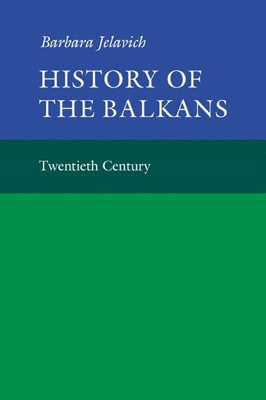 bokomslag History of the Balkans