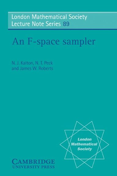 bokomslag An F-space Sampler