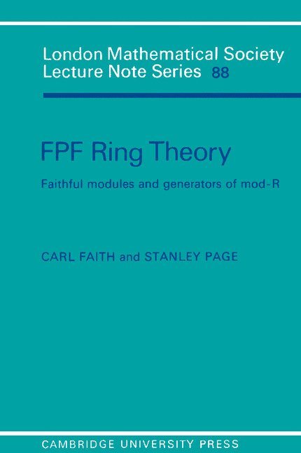 FPF Ring Theory 1