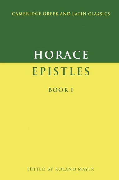 bokomslag Epistles Book I