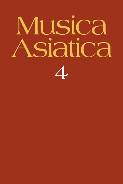 Musica Asiatica: Volume 4 1