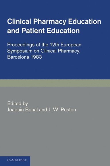 bokomslag Clinical Pharmacy and Patient Education