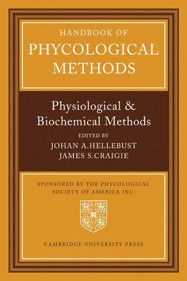 bokomslag Handbook of Phycological Methods