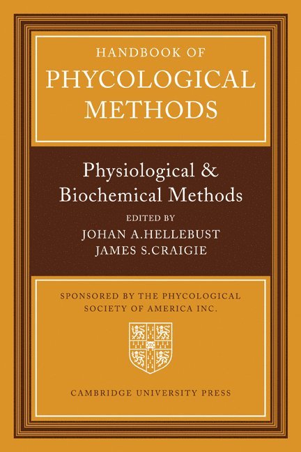 Handbook of Phycological Methods 1