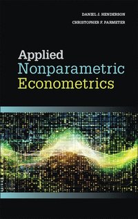 bokomslag Applied Nonparametric Econometrics